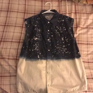 Button Up Sleeveless